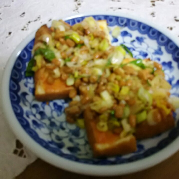 厚揚げチーズ 納豆のせて 簡単おつまみ レシピ 作り方 By ブ 子 楽天レシピ 厚揚げチーズ 納豆のせて 簡単おつまみ レシピ 作り方 By ブ 子 楽天レシピ